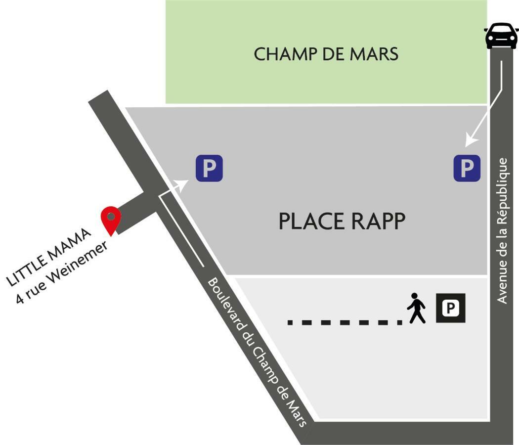Appartement Little Mama 80 Meters From Public Parking Rapp à Colmar Extérieur photo